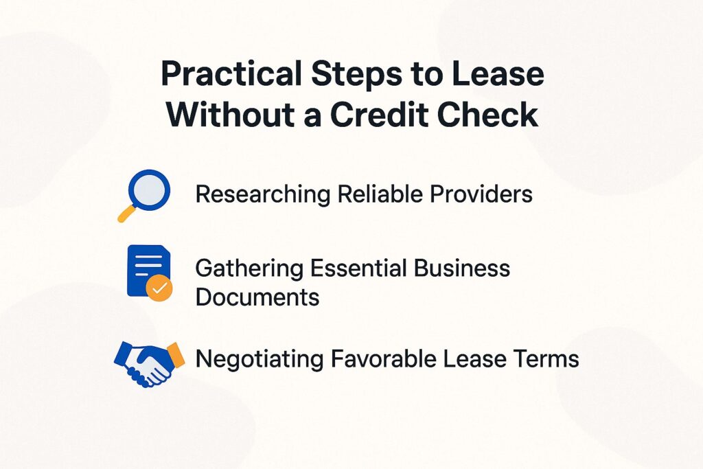 Practical Steps to Lease Without a Credit Check